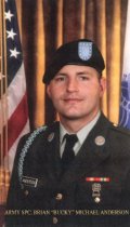 Spc. Brian "Bucky" Michael Anderson